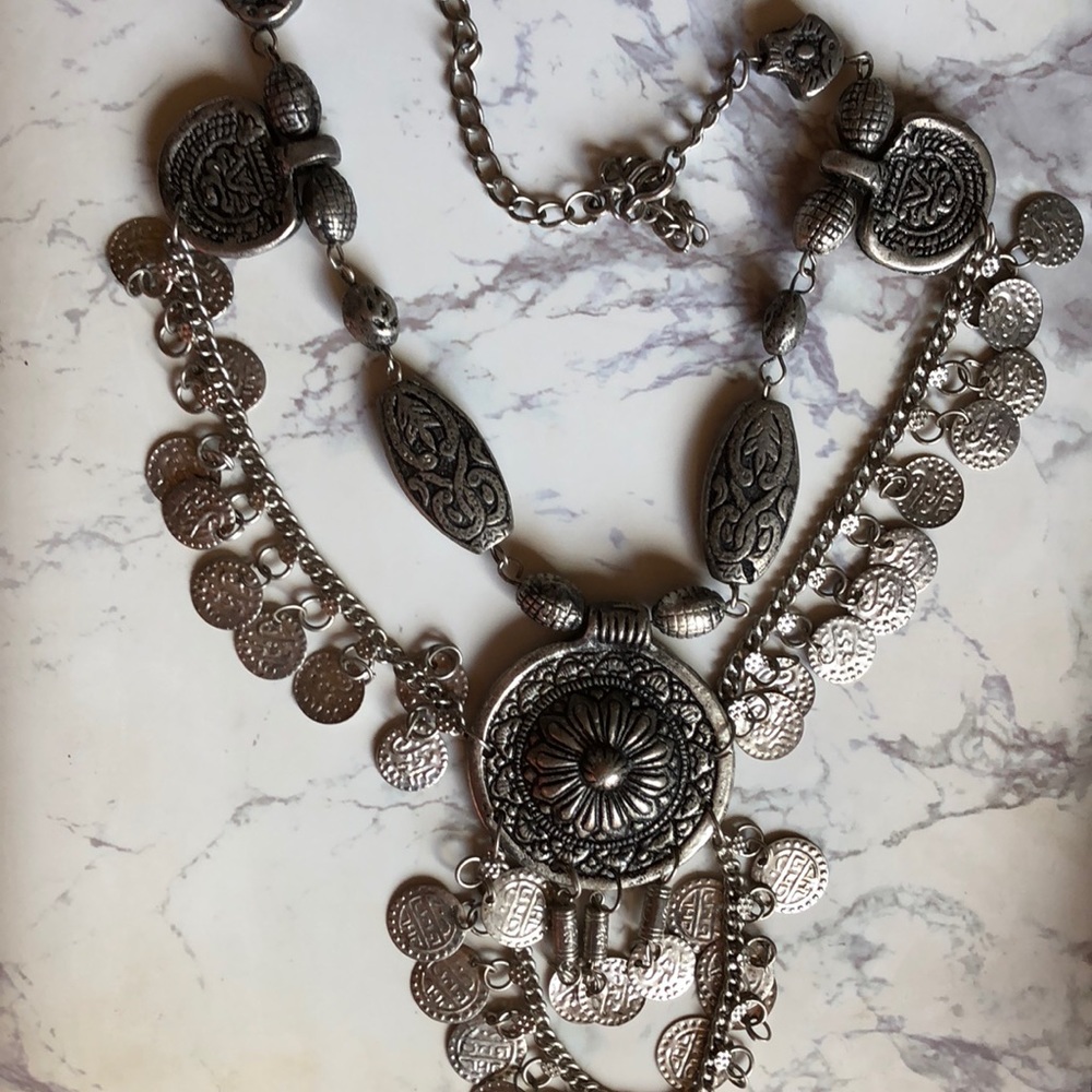 Child of Wild coin necklace